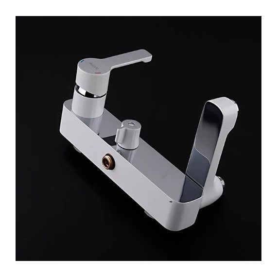 Душевая стойка Gappo Tomahawk G2402-8, белый/хром - фото 4