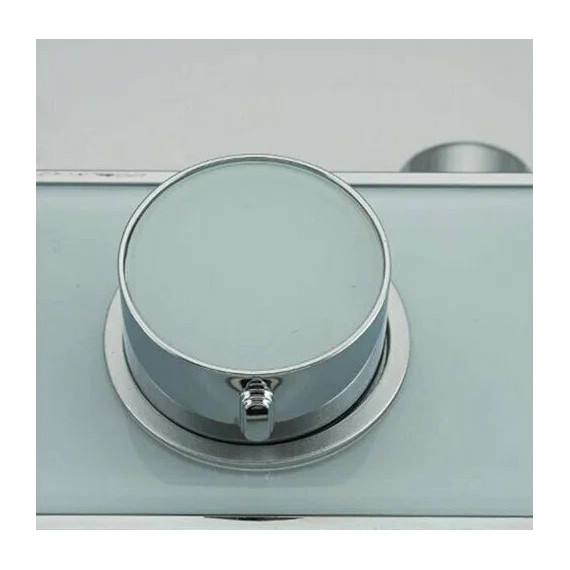 Душевая стойка с термостатом Gappo G2495-1, белый/хром, Цвет производителя: хром - фото 7