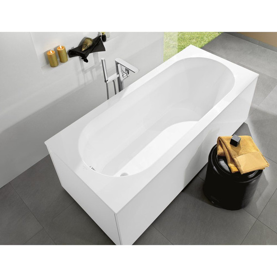 Ванна квариловая Villeroy&Boch Oberon 180x80 см UBQ180OBE2V-01 с ножками - фото 3