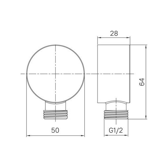 Шланговое подсоединение Iddis Ray 004BL00i62, чёрный - фото 4