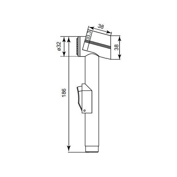 Гигиенический душ Iddis Bidet hand shower 0101F15I20 - фото 8