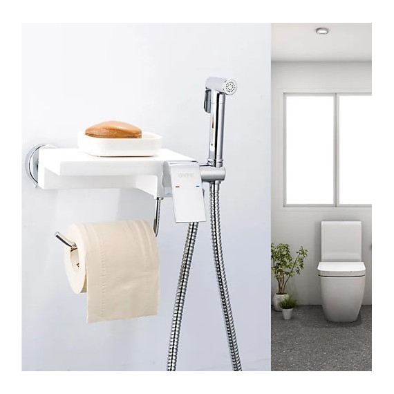 Набор для гигиенического душа Gappo G7296, белый/хром - фото 3