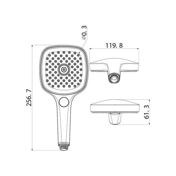 Ручной душ Iddis Slide SLI3F0Ci18 - фото 10