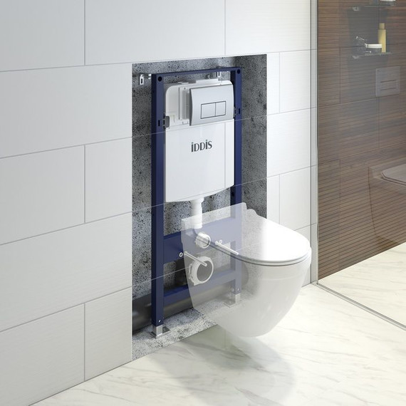 Инсталляция для унитаза Iddis Optima home OPH00GCi32K (кнопка хром) - фото 4