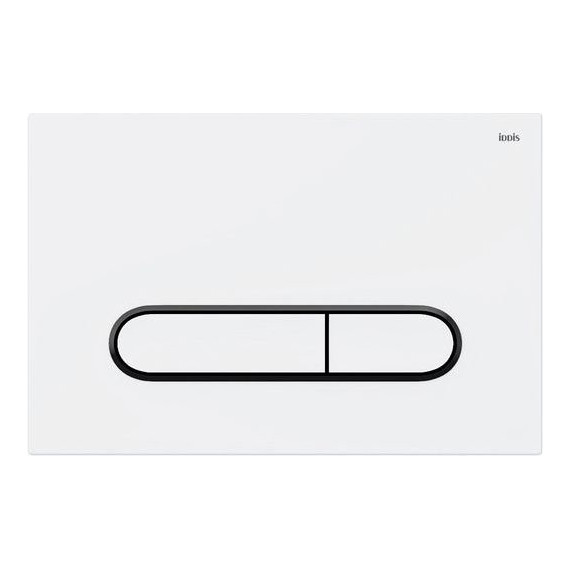 Кнопка смыва Iddis Unifix UNI01WBi77, белый матовый - фото 