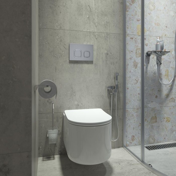 Кнопка смыва Iddis Unifix UNI04CHi77 - фото 2