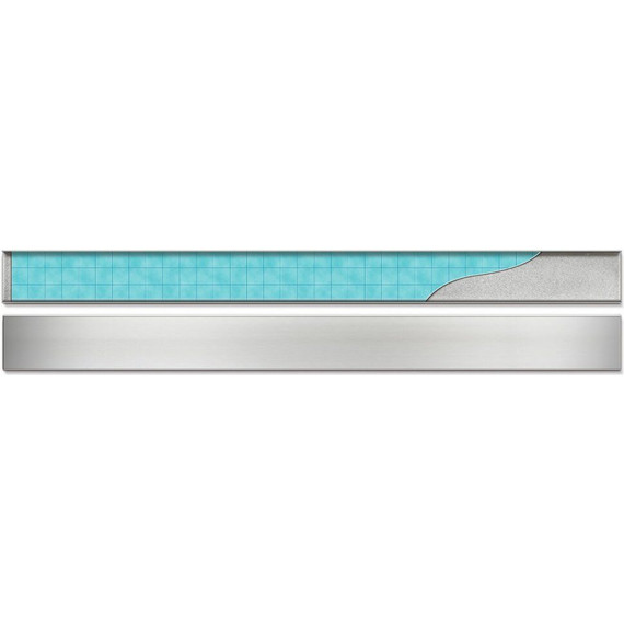 Трап Azario Klasik 45 см (с рамкой из нержавеющей стали) AZ-CH 450 KN - фото 2