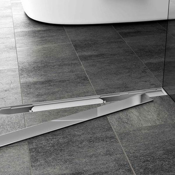 Трап Azario Klasik 45 см (с рамкой из нержавеющей стали) AZ-CH 450 KN - фото 3