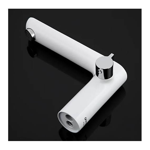 Смеситель для ванны Gappo Noar G1148, белый/хром - фото 4