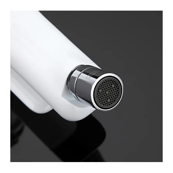 Смеситель для биде Gappo G5048, белый/хром - фото 7