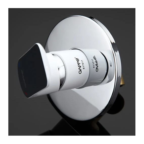 Набор для гигиенического душа Gappo Noar G7248, белый/хром - фото 6