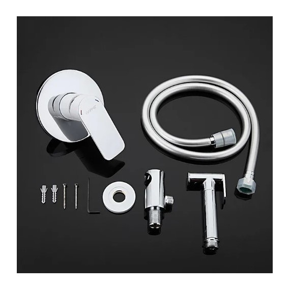 Набор для гигиенического душа Gappo Noar G7248, белый/хром - фото 10