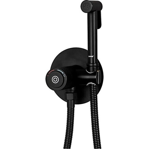 Набор для гигиенического душа Gappo G7288-6, черный - фото 