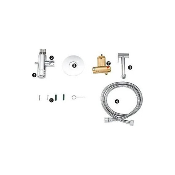 Набор для гигиенического душа Gappo G7288 - фото 9