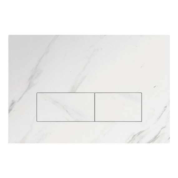 Кнопка смыва Iddis On-x ONX01W0i77, белый мрамор - фото 