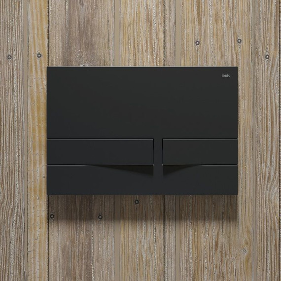 Кнопка смыва Iddis Unifix UNI06MBi77, чёрный матовый - фото 3