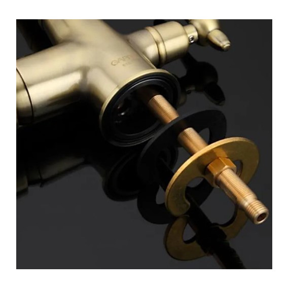 Смеситель для кухни Gappo G4391-4, бронза - фото 4