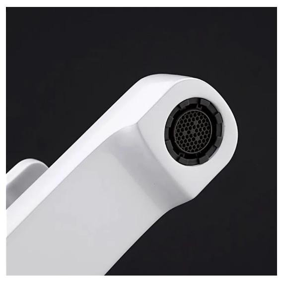 Смеситель для раковины Gappo Tomahawk G1002-8, белый/хром - фото 7