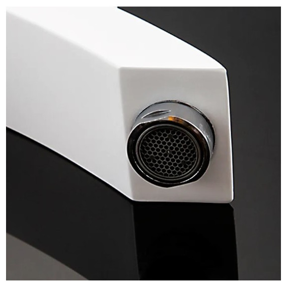 Смеситель для раковины высокий Gappo Jacob G1007-18, белый/хром - фото 7