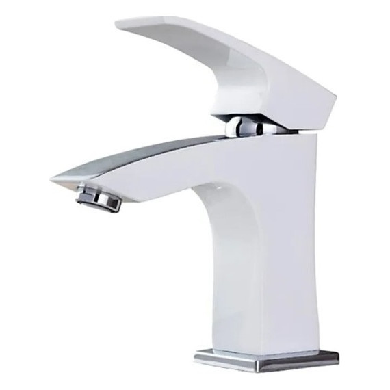 Смеситель для раковины Gappo Jacob G1007-7, белый/хром - фото 