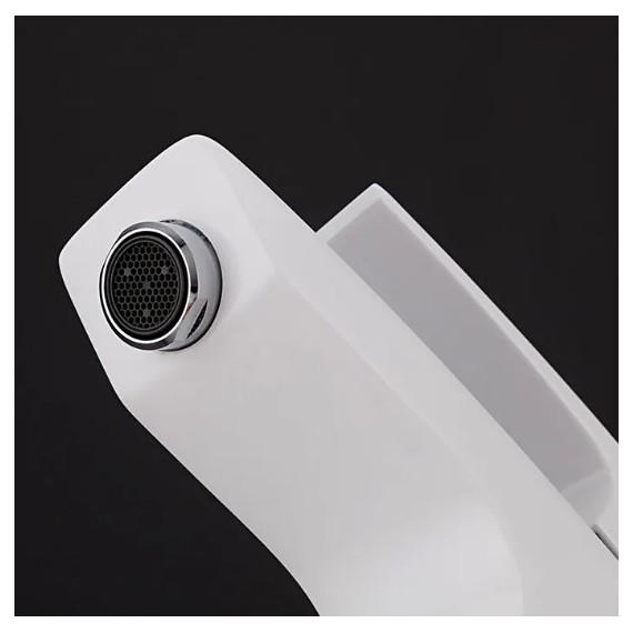 Смеситель для раковины Gappo Jacob G1007-7, белый/хром - фото 7