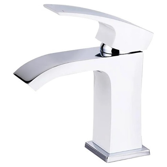 Смеситель для раковины Gappo Jacob G1007-8, белый/хром - фото 