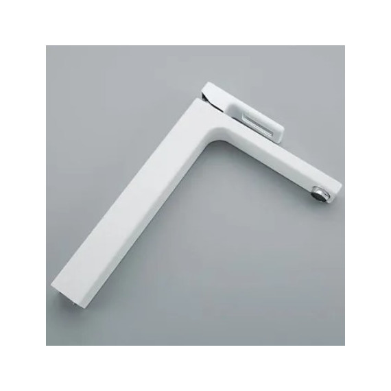 Смеситель для раковины высокий Gappo Futura G1017-2, белый/хром - фото 3