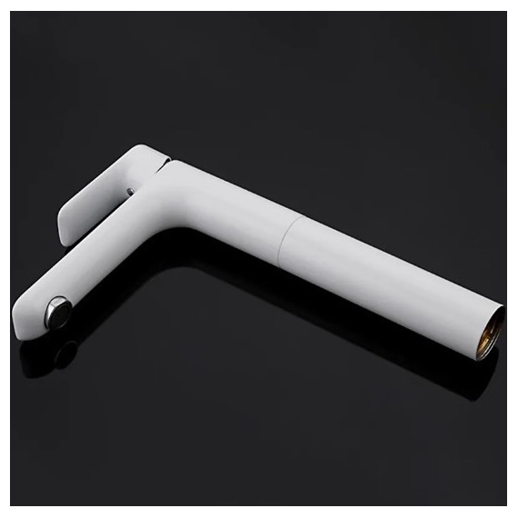 Смеситель для раковины высокий Gappo Noar G1048-2, белый/хром - фото 4