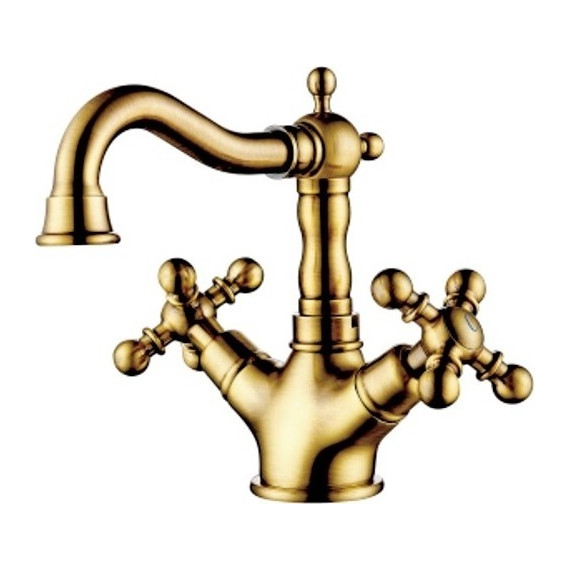 Смеситель для раковины Gappo G1389-4, бронза - фото 