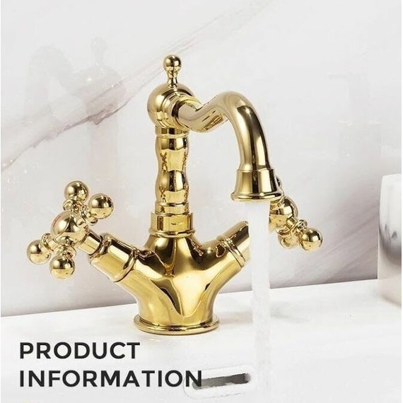 Смеситель для раковины Gappo G1389-4, бронза - фото 2