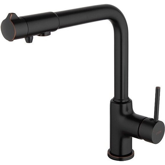 Смеситель для кухни Gappo G4390-10, черный - фото 