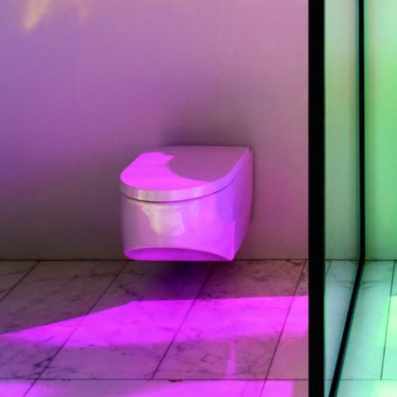 Унитаз подвесной безободковый Laufen Sonar 8.2034.1.757.000.1 - фото 6