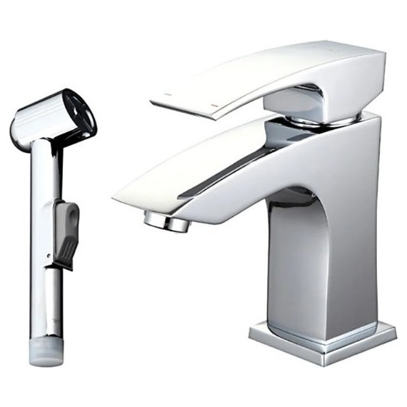 Смеситель для раковины с гигиеническим душем Gappo Jacob G1207 - фото 