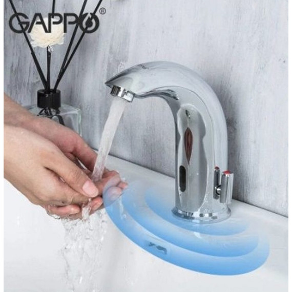 Смеситель для раковины сенсорный Gappo G522 - фото 2