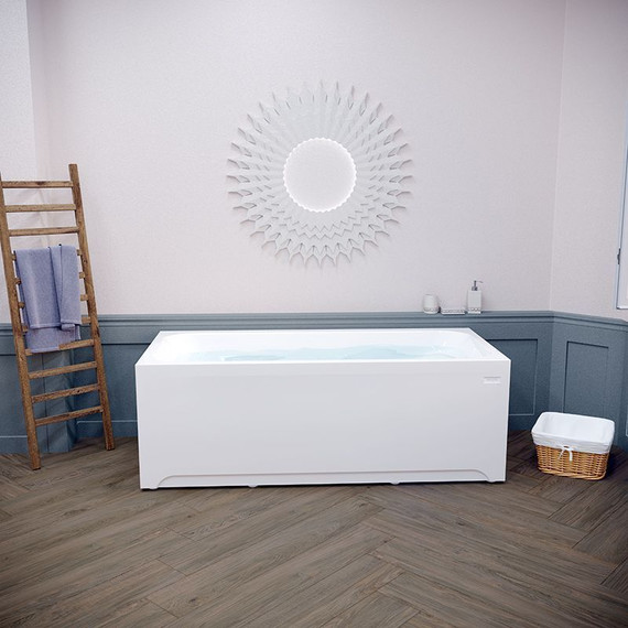 Ванна акриловая Радомир Прованс 180x80 см (в комплекте каркас и сифон), Размер - мм: 1800х800 - фото 6