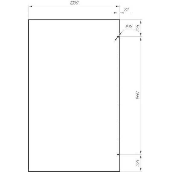 Душевая перегородка Радомир Walk-in 120 см (стекло 8 мм) с кронштейном в комплекте, хром/прозрачное - фото 3