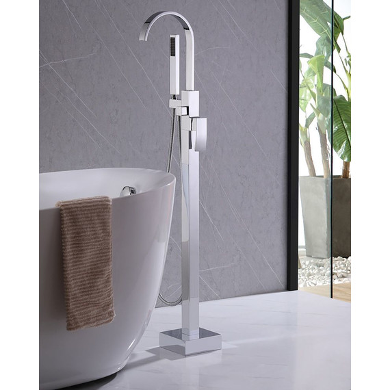 Смеситель для ванны Abber Wasserfall AF8615, Цвет производителя: хром - фото 3