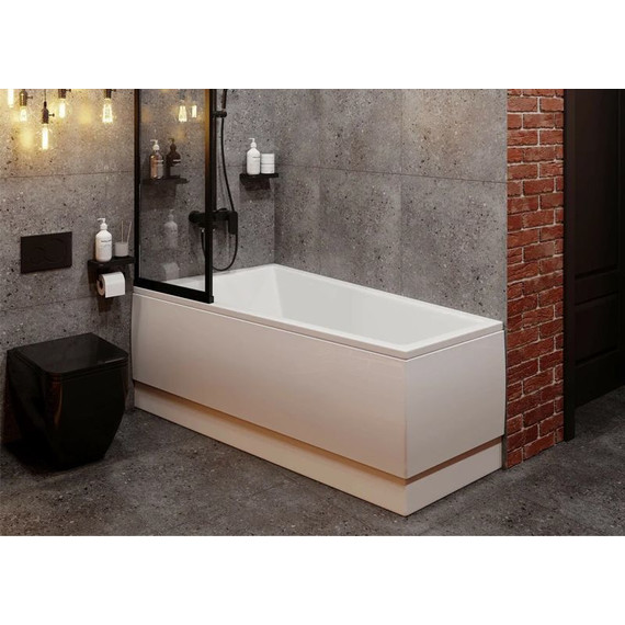 Ванна акриловая Vagnerplast Cavallo offset 160x90 см 76384 L - фото 3