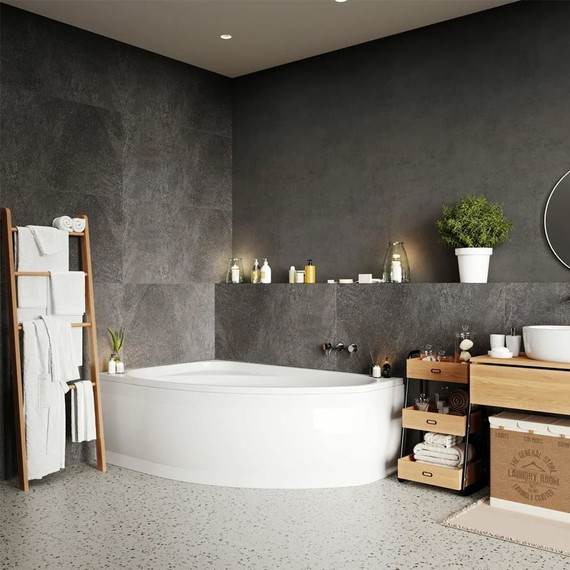 Ванна акриловая Vagnerplast Hapi 170x110 см 76387 L - фото 5