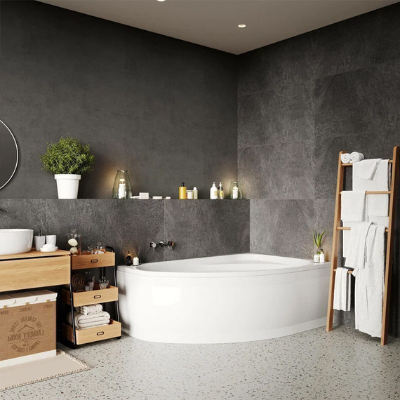 Ванна акриловая Vagnerplast Hapi 170x110 см 76395 R - фото 5