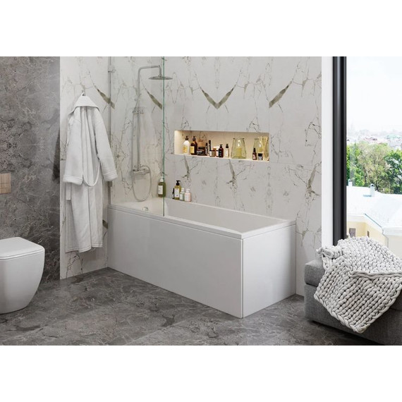 Ванна акриловая Vagnerplast Veronela 160x70 см 76419, Размер - мм: 1600х700 - фото 5