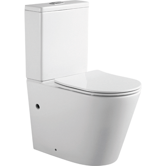 Унитаз-компакт Aquatek Вега AQ2904-00 с тонкой крышкой микролифт - фото 