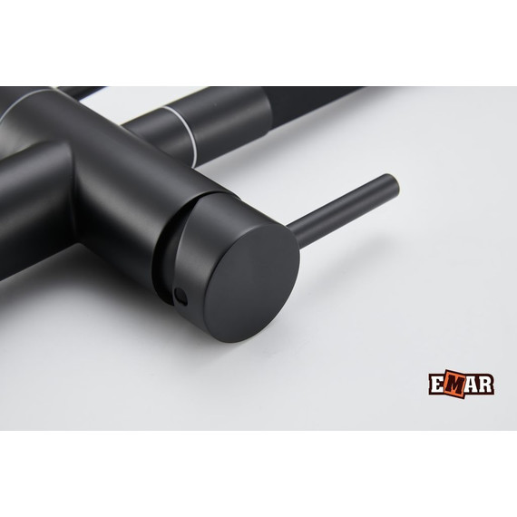 Смеситель для кухни Emar ЕС-3015 Black, Цвет производителя: black - фото 11