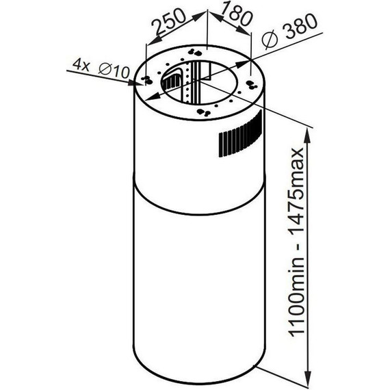 Вытяжка Maunfeld Lee Isla 39 Black - фото 12