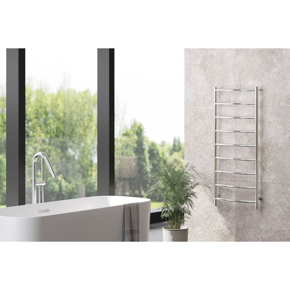 Полотенцесушитель электрический Сунержа Галант 4.0 П9 1200x500 мм 00-0831-1250 R - фото 4