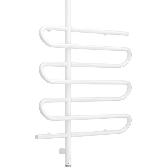 Полотенцесушитель электрический Сунержа Эпатаж 3.0 П7 800x600 мм 12-5850-8060 L, белый - фото 