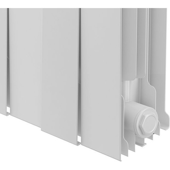 Радиатор Royal Thermo Piano Forte 350 Bianco Traffico 640х380 мм (8 секций) - фото 2