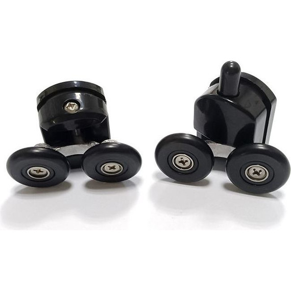 Душевая дверь Abber Schwarzer Diamant 150 см AG30150BH, черный/прозрачное - фото 3