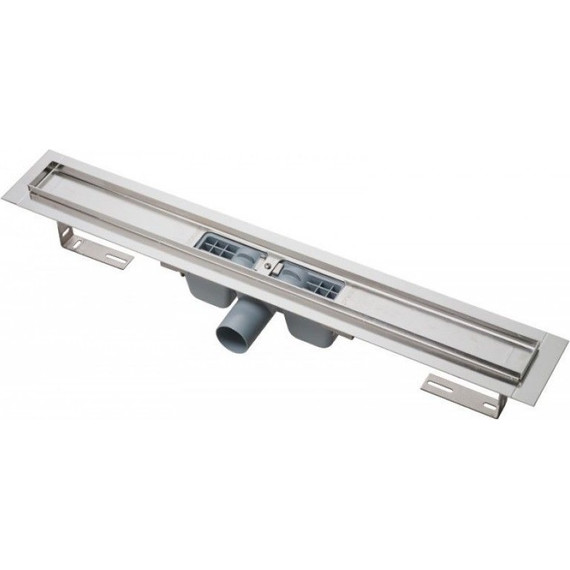 Трап AlcaPlast 105 см APZ1S-1050, нержавеющая сталь, Цвет производителя: хром, Размер трапа: 1050 - фото 