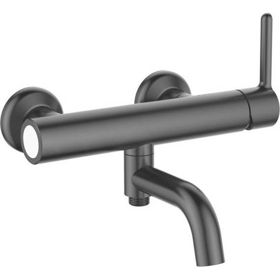 Смеситель для ванны Cezares ECO-VD-NOP, чёрный матовый, Цвет производителя: чёрный матовый - фото 